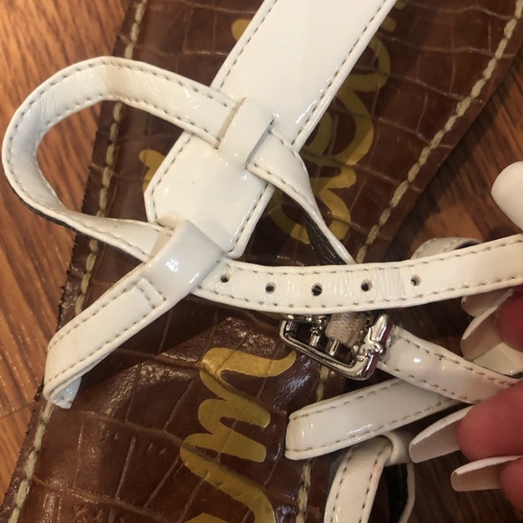 Sam Edelman Gigi Sandal- White - Picture 9 of 11